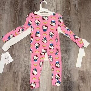 NWT Toddler Girl Hello Kitty Pajama Set Size 3T